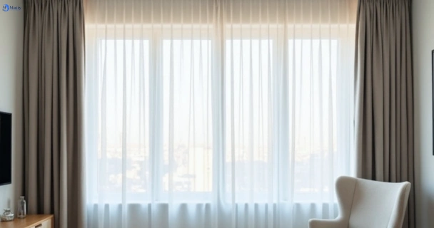 Restored vibrant drapes in upper-mount-gravatt QLD after Matty Curtain Cleaning